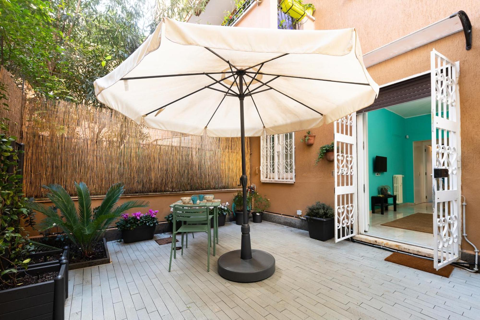 Casa Vegezio Near Vatican Museum And Metro Cipro Private Garden Check-In From 3 Pm To 10 Pm المظهر الخارجي الصورة
